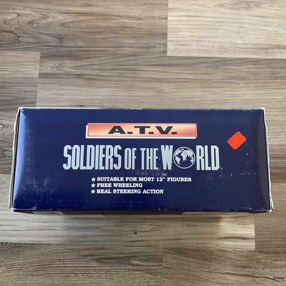 ATV Vehicle & Soldier of The World Army Man Fighter Doll SOTW 2003 new vintage - Picture 4 of 12